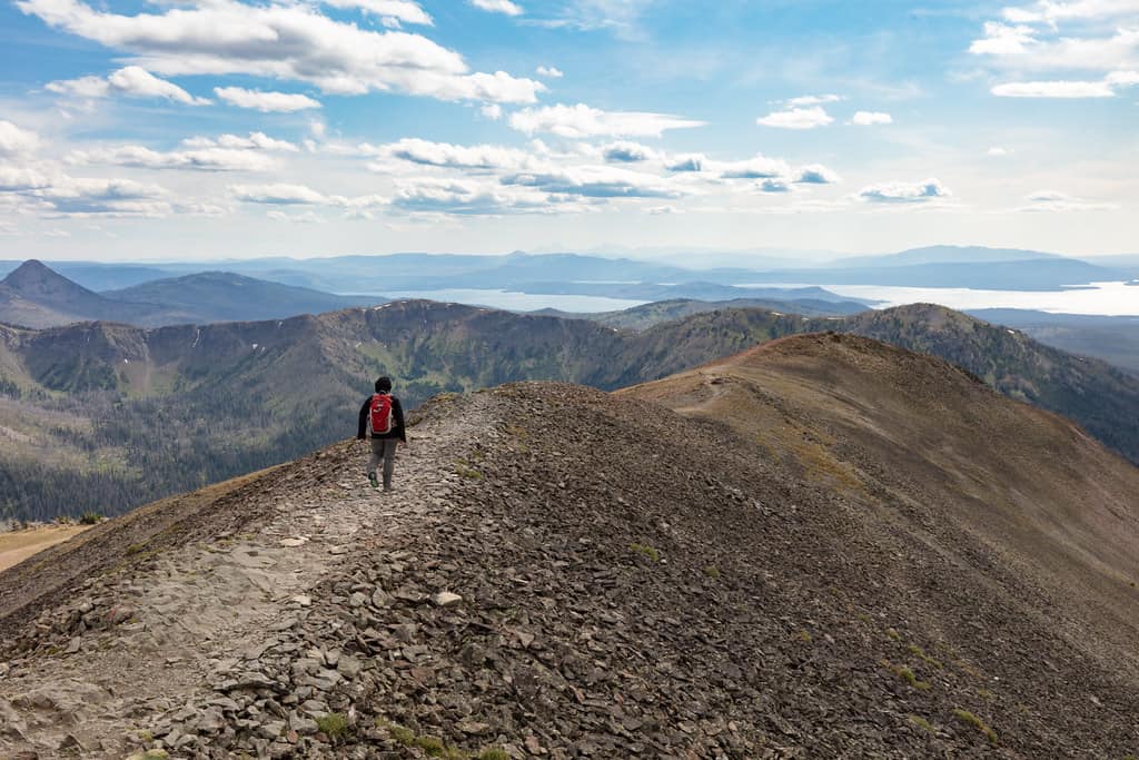 Yellowstone Hiking Trails Avalanche Peak Trail