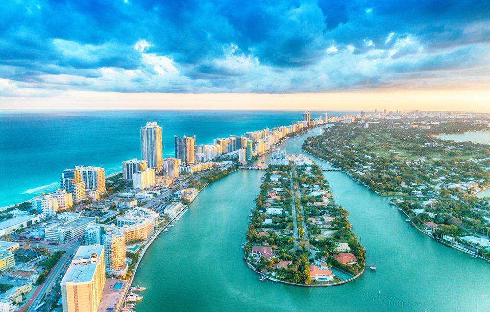 Best Time to Visit Florida Miami Beach, wonderful aerial view of buildings
