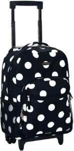 Rockland rolling backpack cute 