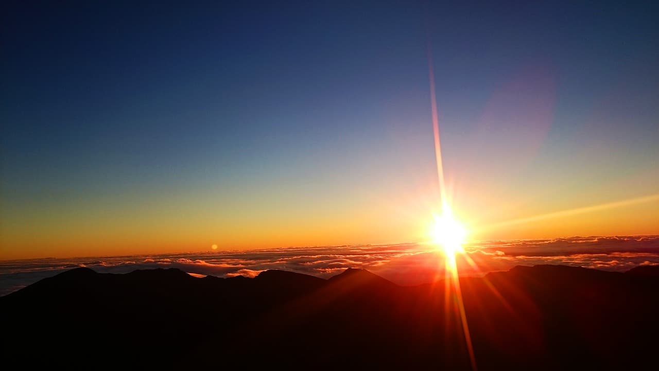 Sunrise Haleakala National Park