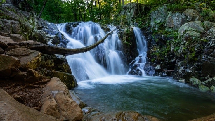 Waterfall in Shenandoah National Park