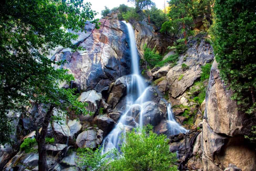 Waterfalls at the Sequoia National Park